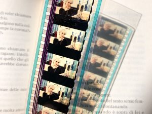 Segnalibri originali realizzati con vera pellicola cinematografica 35mm