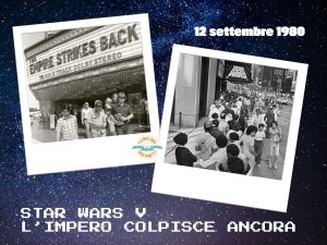 File al cinema per l'uscita di Star Wars episodio V - L'impero colpisce ancora